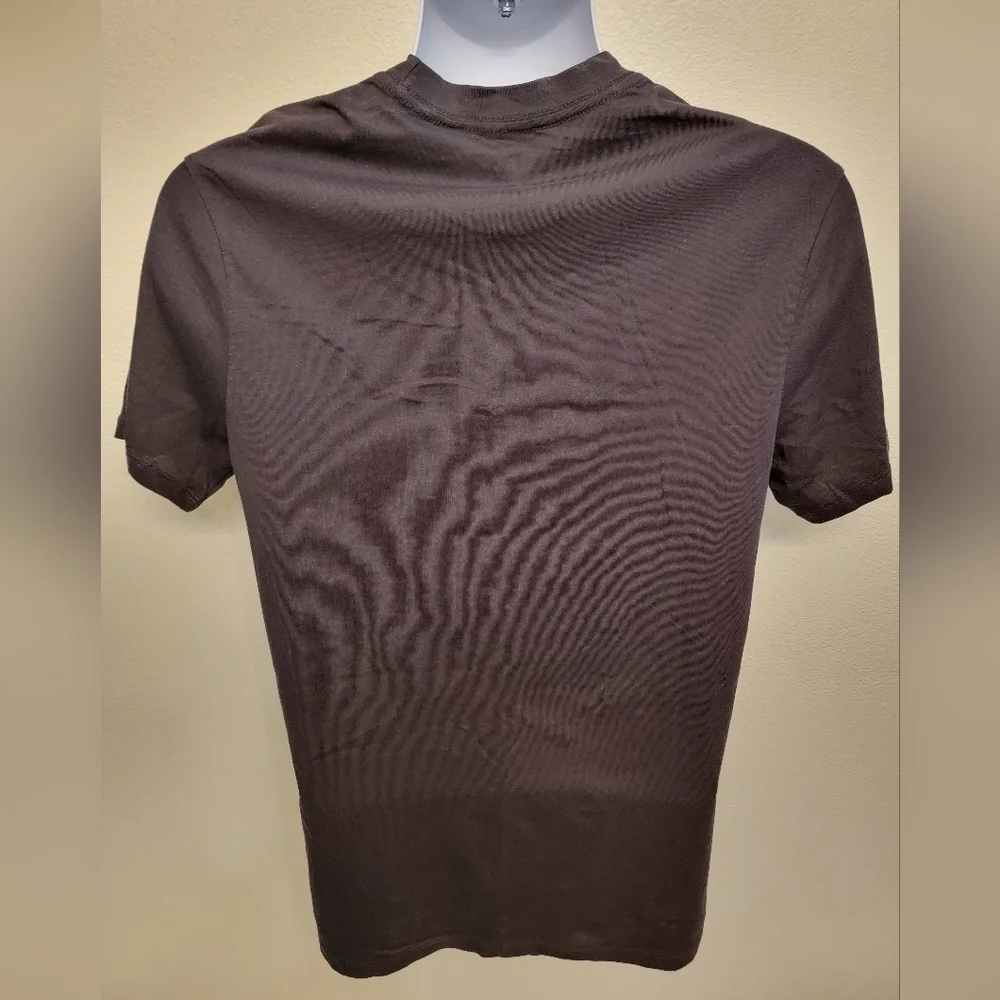 NWT Guess Men's Embroidered Short Sleeve T-Shirt - Picture 3 of 3